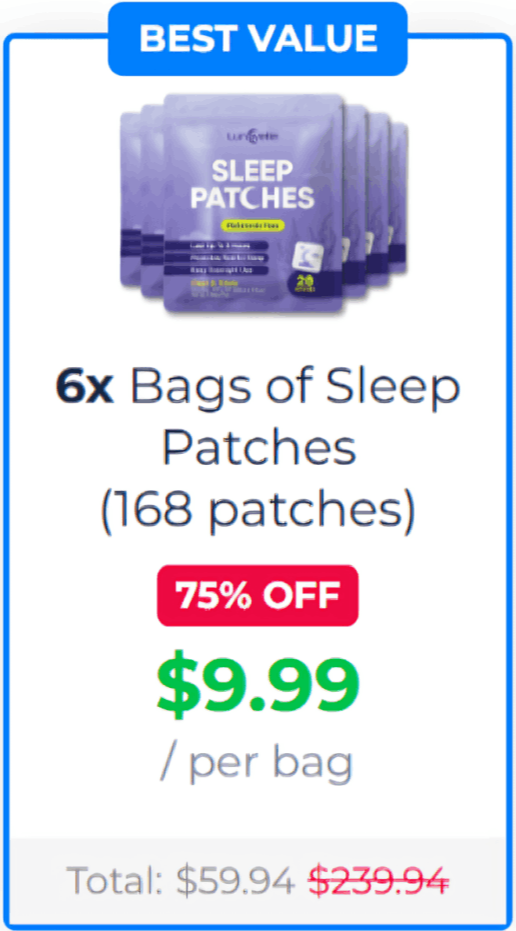 Lunavelle Sleep Patches offer price